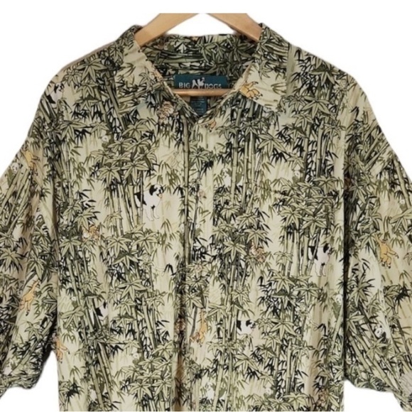 VINTAGE Big Dogs Button Down Shirt Size XL - Picture 3 of 8
